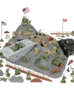 Juego de Soldados de Plástico BMC WW2 Iwo Jima - Isla,