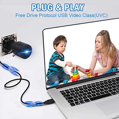 Cámara USB 2MP Full HD 1080P 30fps Cámara USB con Lente - Imagen 6