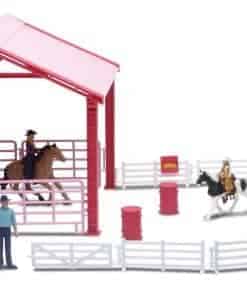 Set de Juego de Corral y Carrera de Barriles para Caballos