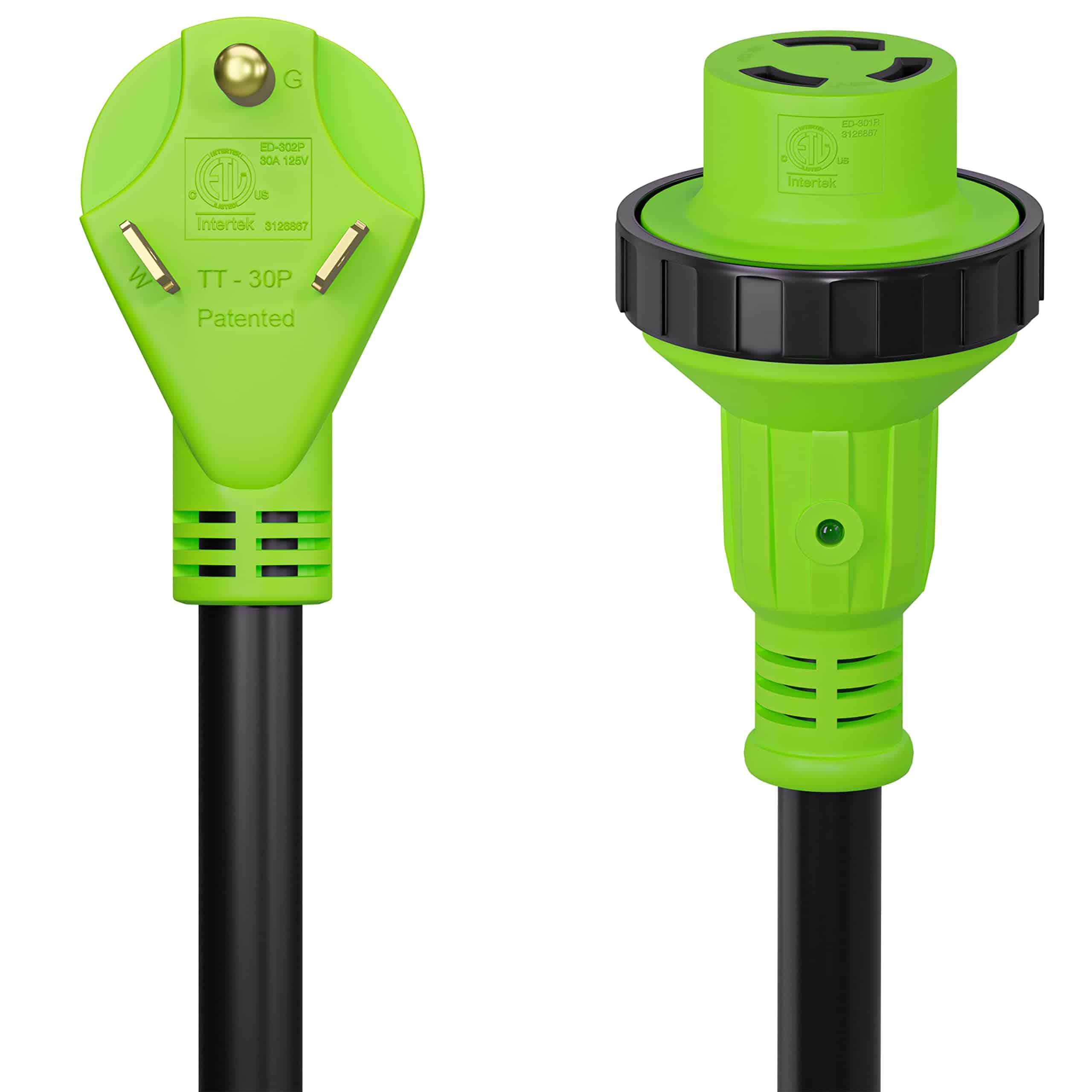 Cable de extensión de 50 pies Leisure Cords con Adaptador - Imagen 9