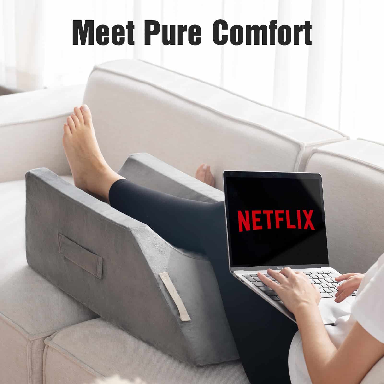 Almohada de elevación de piernas, rodillas y tobillos de - Imagen 8