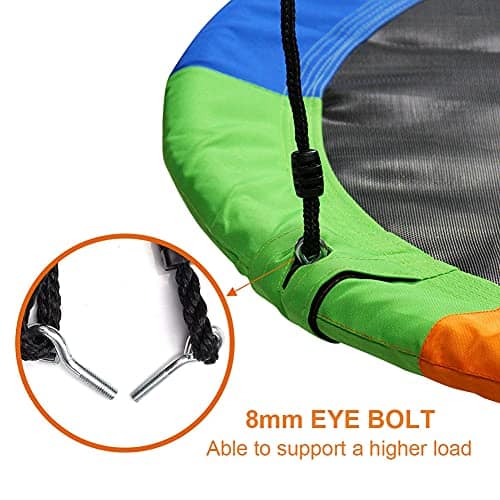 Juegoal 40 Pulgadas Saucer Tree Swing, Columpio Grande con - Imagen 4