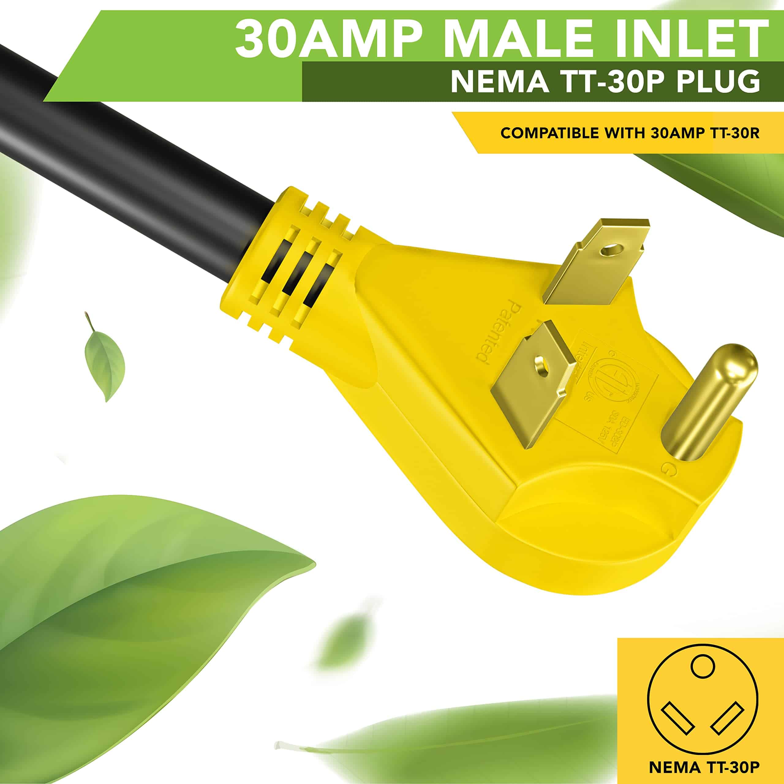 Cable de Extensión de Energía para RV Leisure Cords de 50 - Imagen 5