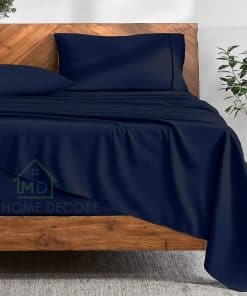 Juego de sábanas King con bolsillo extra profundo (4