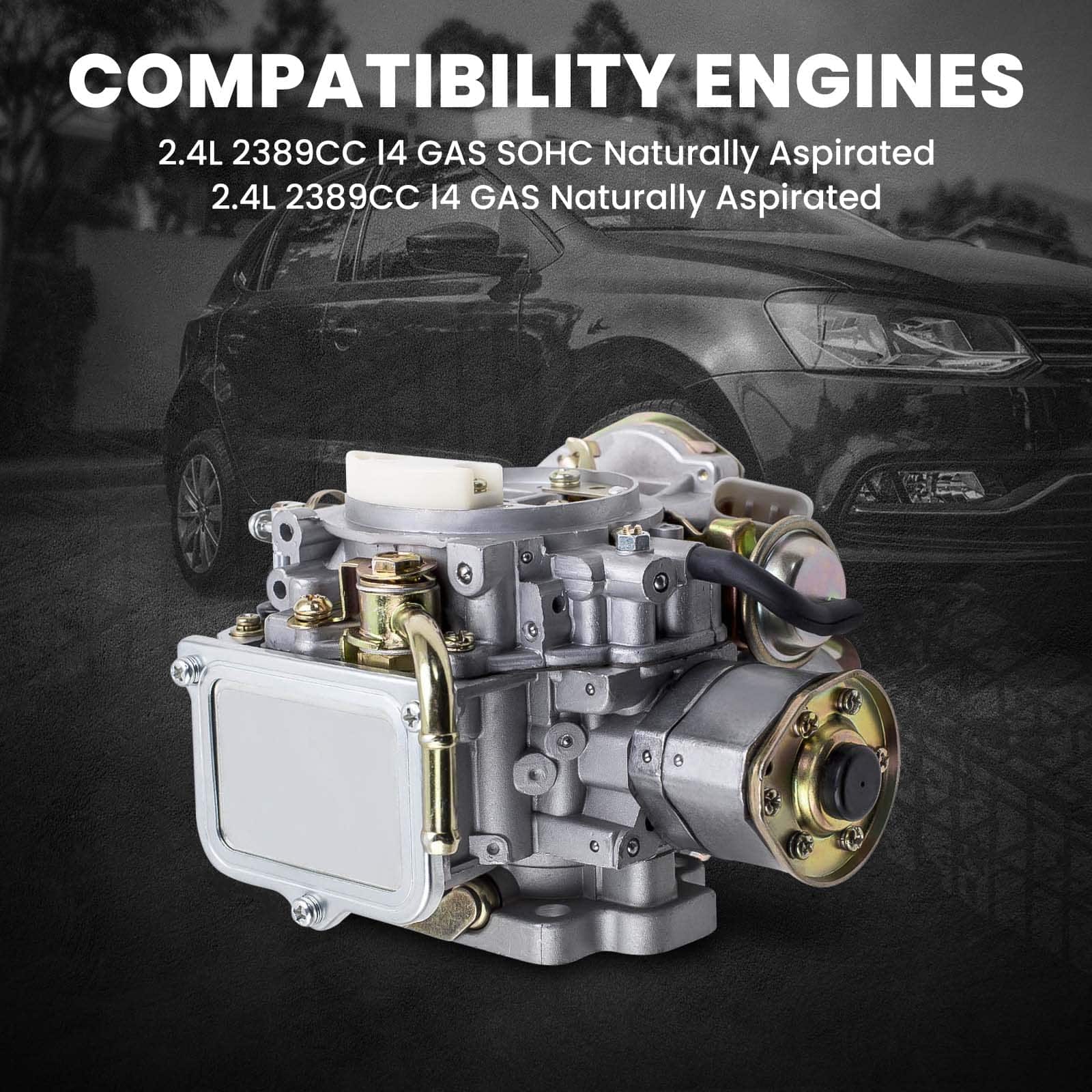 Carburador de 2 Barriles para Nissan Pickup 720 2.4L Z24 - Imagen 6