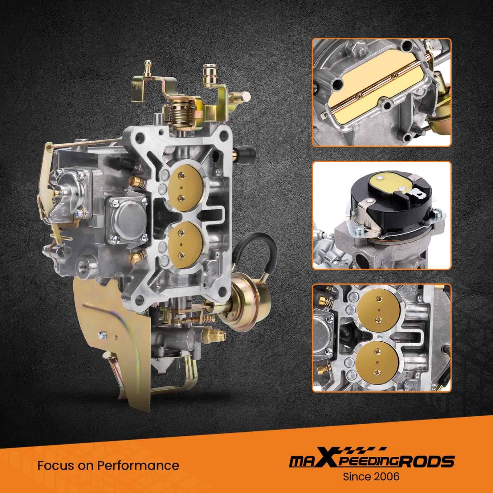 Carburador de 2 Barriles 2100 2150 para Ford Mustang F100 - Imagen 8