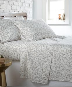 Juego de sábanas Queen Size de la colección Geometric Maze