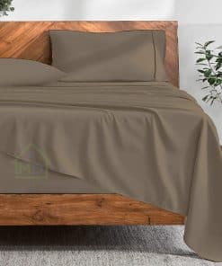 Juego de sábanas extra profundas para cama matrimonial de