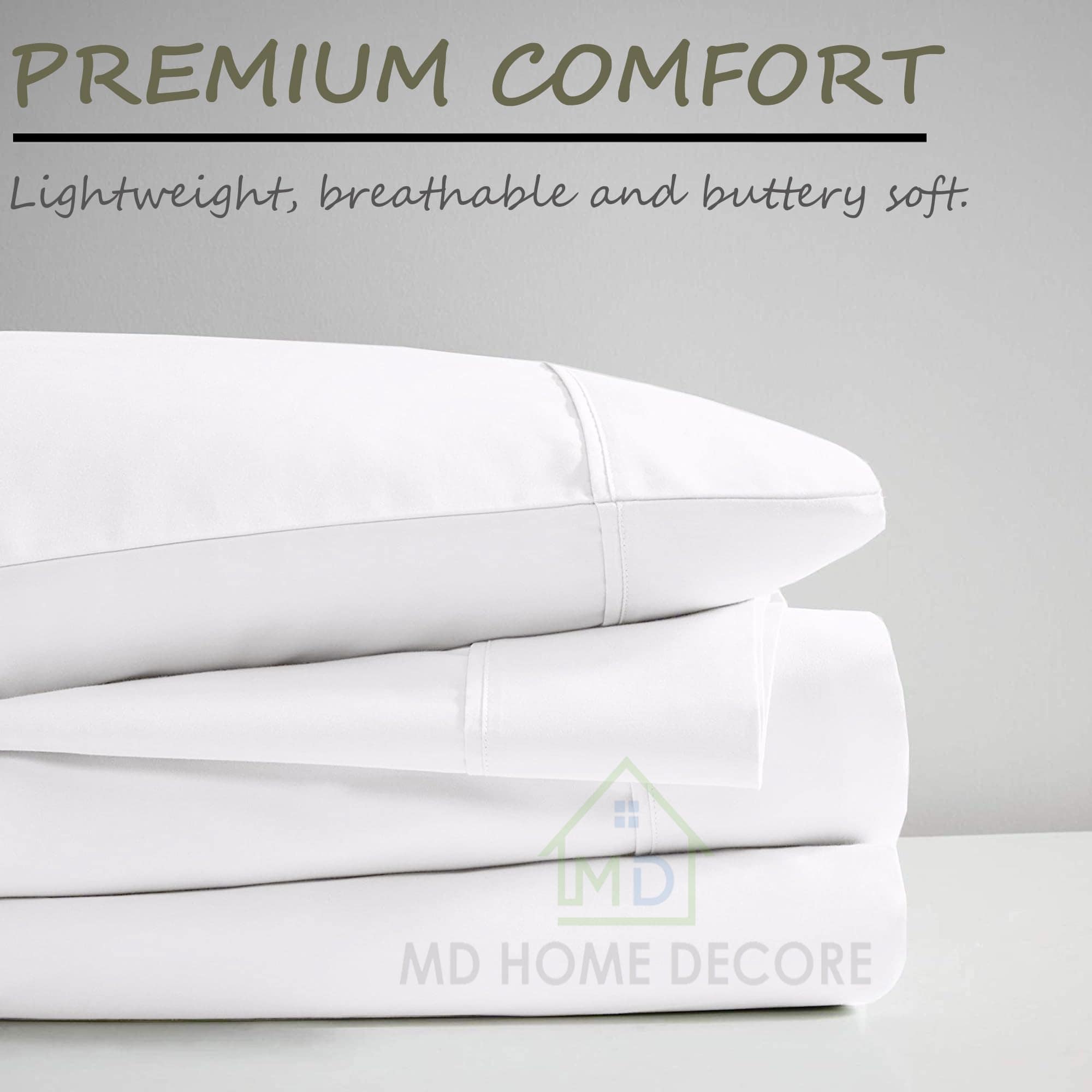 Juego de Sábanas de Bolsillo Extra Profundo MD Home Decore - Imagen 7