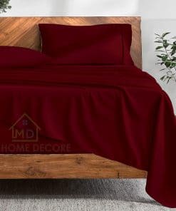 Juego de Sábanas King con Bolsillos Extra Profundos (4