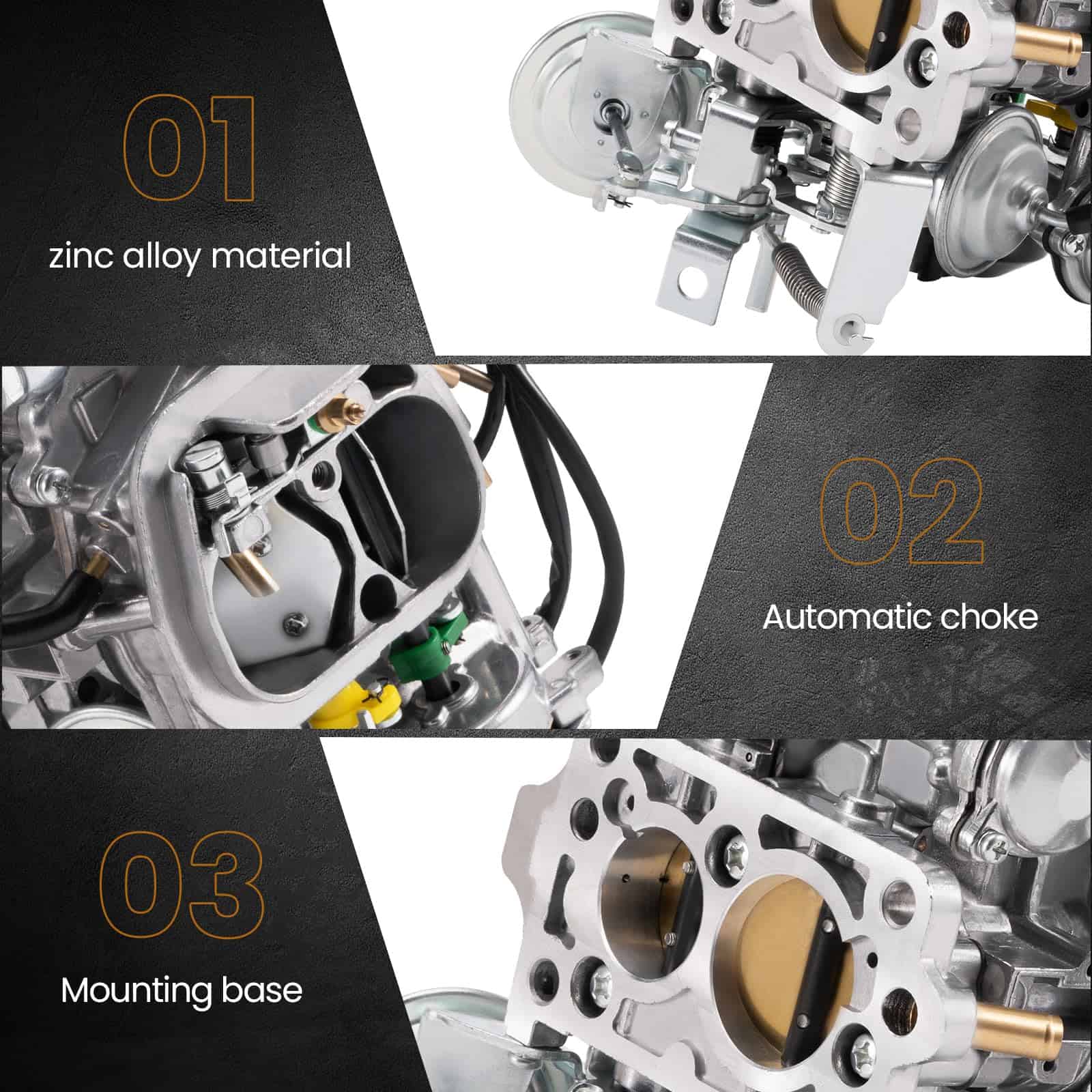 Carburador maXpeedingrods 2-Barrel 22R TOY-505 para Toyota - Imagen 10