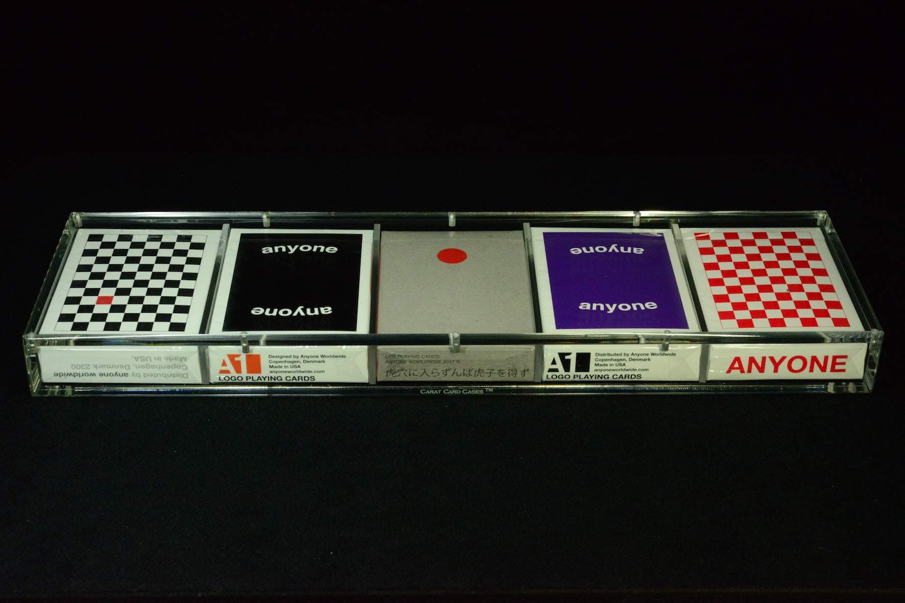 Estuche para Barajas de Cartas Carat X5 - Acrílico - Imagen 4