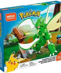 Mega Construx Pokemon Slashing Scyther Set de Construcción