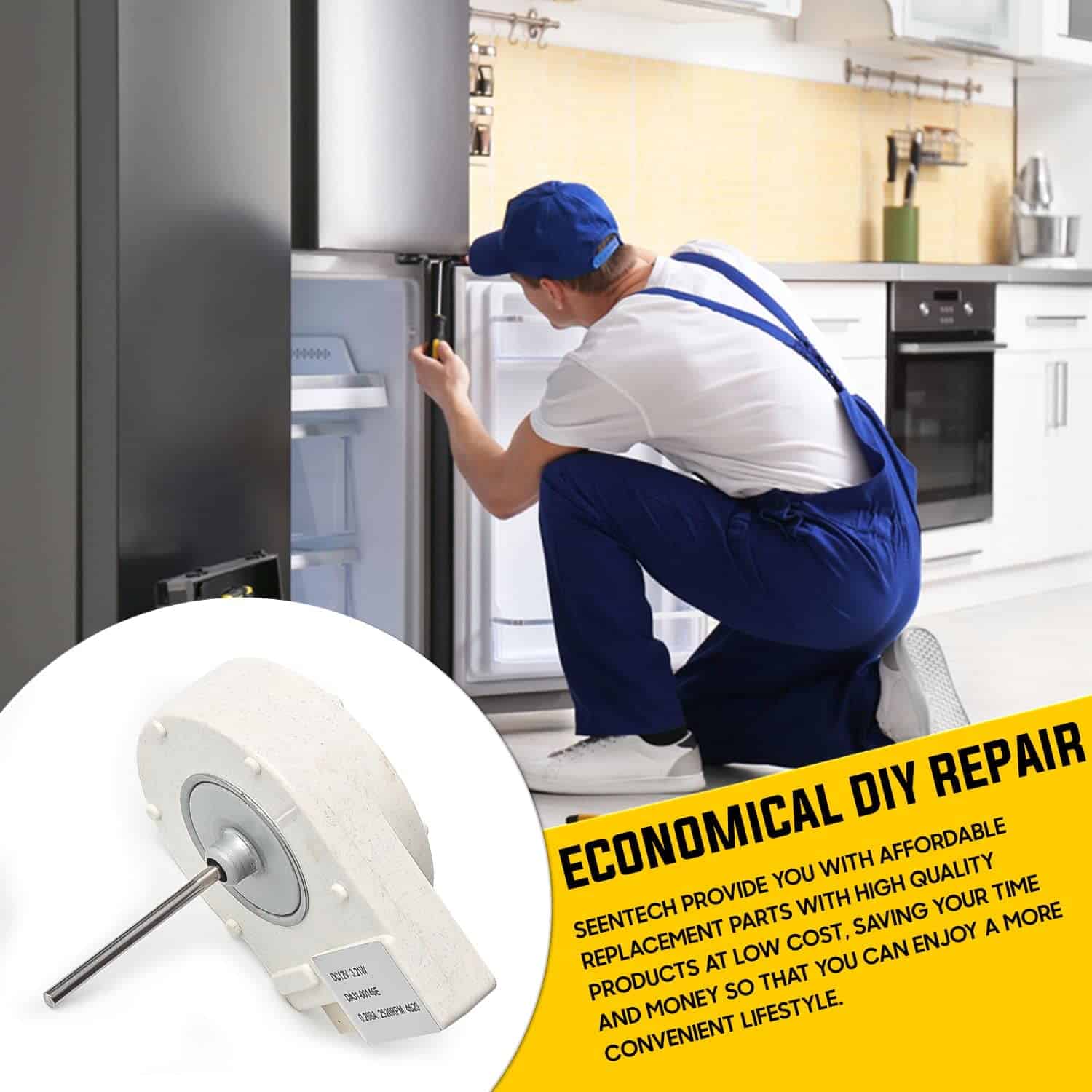 Motor del ventilador del evaporador DA31-00146E de Lifetime - Imagen 7