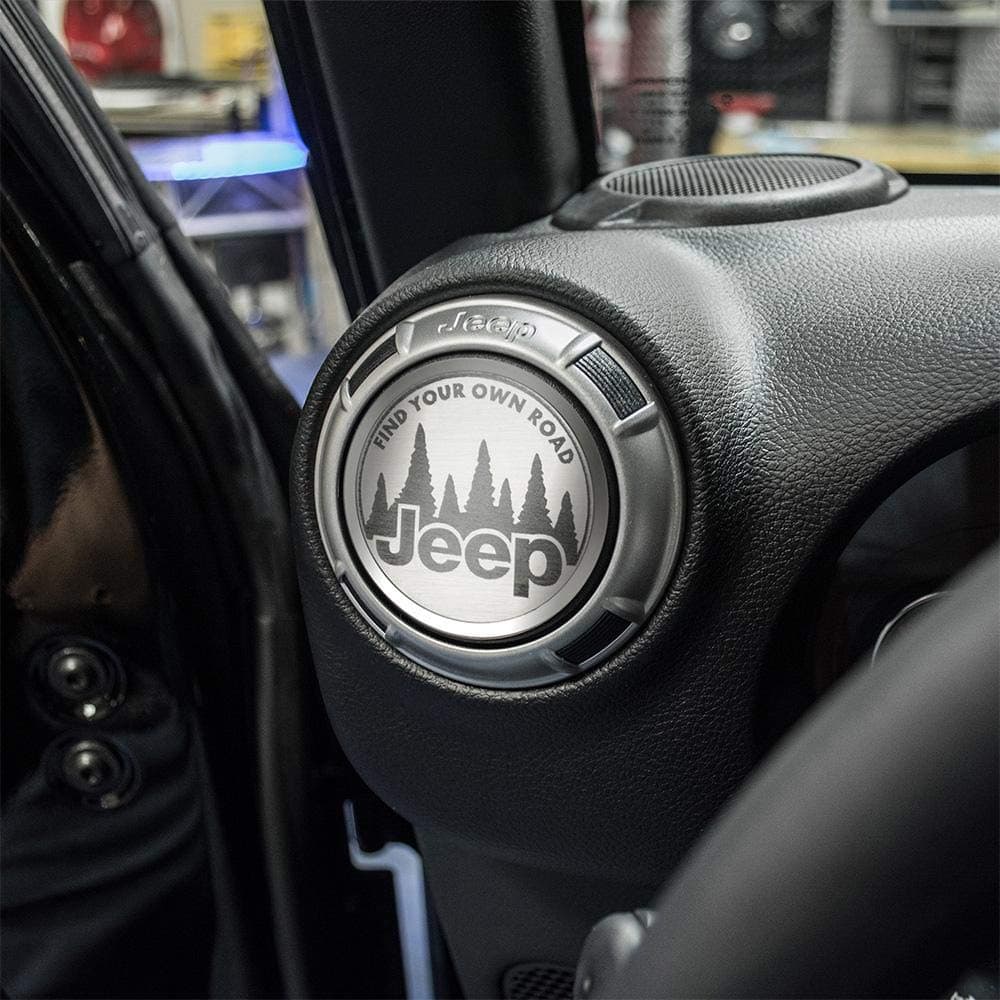 Placas de Adorno para Conductos de Aire A Jeep 4 Piezas