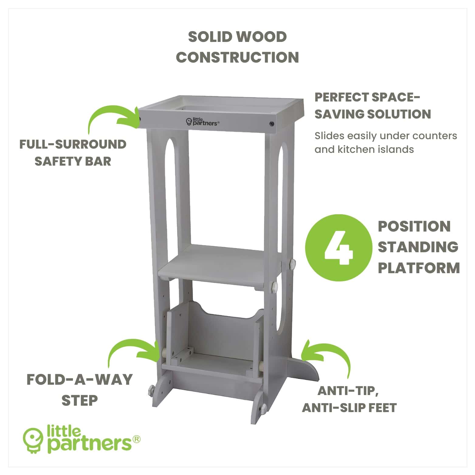 Little Partners® Explore 'N Store„¢ Learning Tower® - Imagen 4