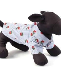 Playera Estampada de Cerezas de The Worthy Dog, Camiseta de