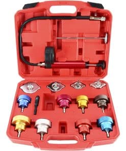 Kit de prueba de presión de bomba de radiador de 14 piezas