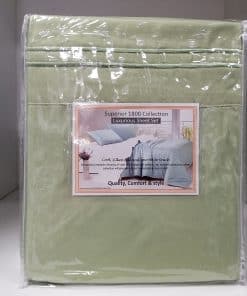 Juego de Sábanas de Microfibra con Bordes de Bordado para