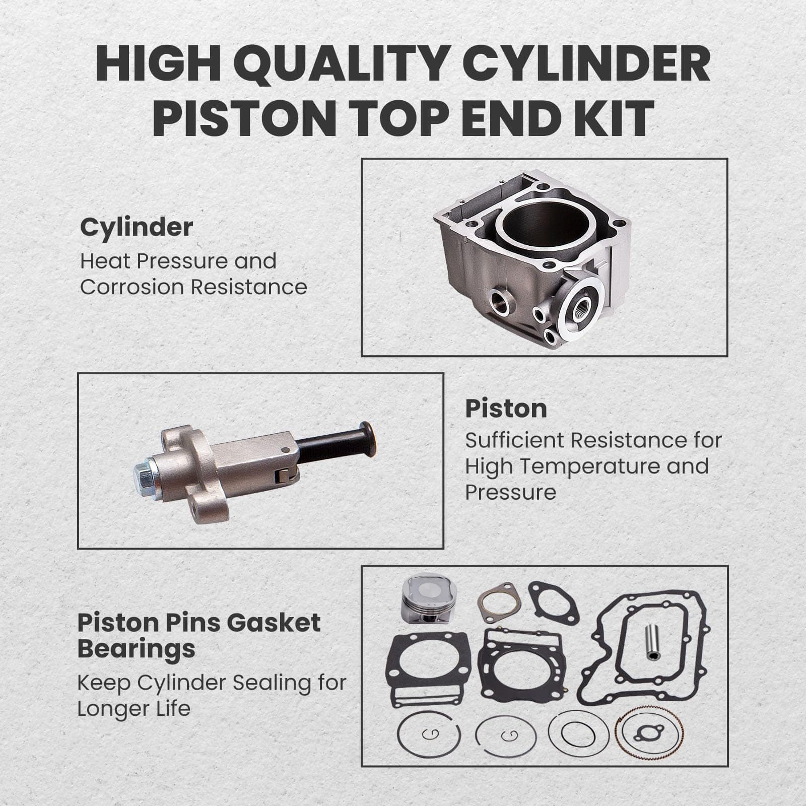 Kit de Cilindro y Pistón maXpeedingrods 92mm para Polaris - Imagen 5