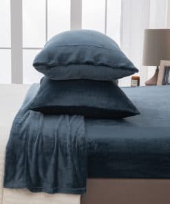 Juego de sábanas de microfelpa extra suave de la colección