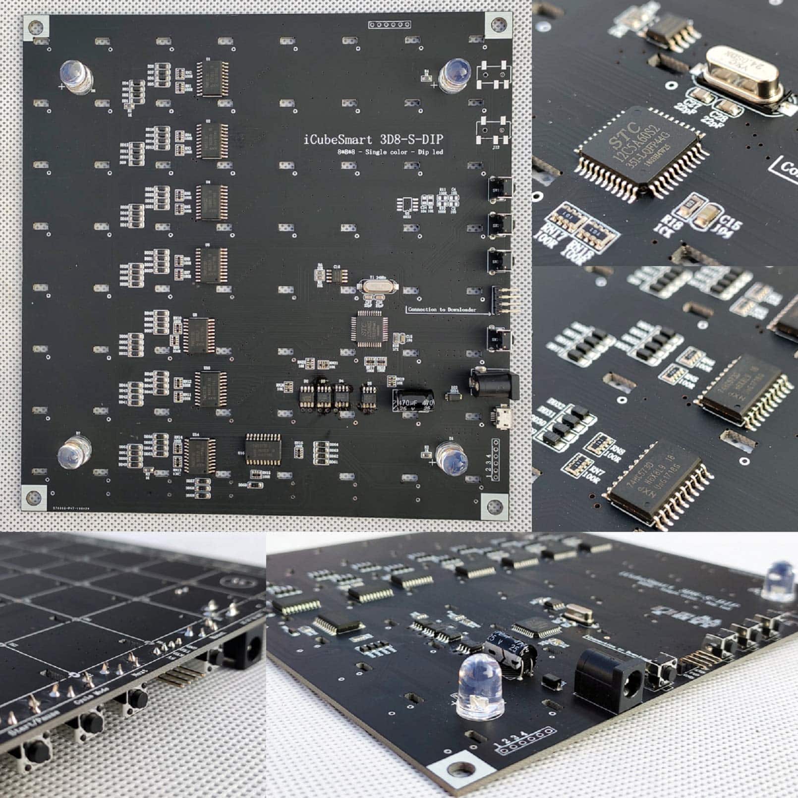 Kit de Luz de Cubo 3D LED iCubeSmart DIY con Software de - Imagen 9