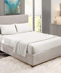 Juego de sábanas King Size de 4 piezas Rajlinen - 400 hilos