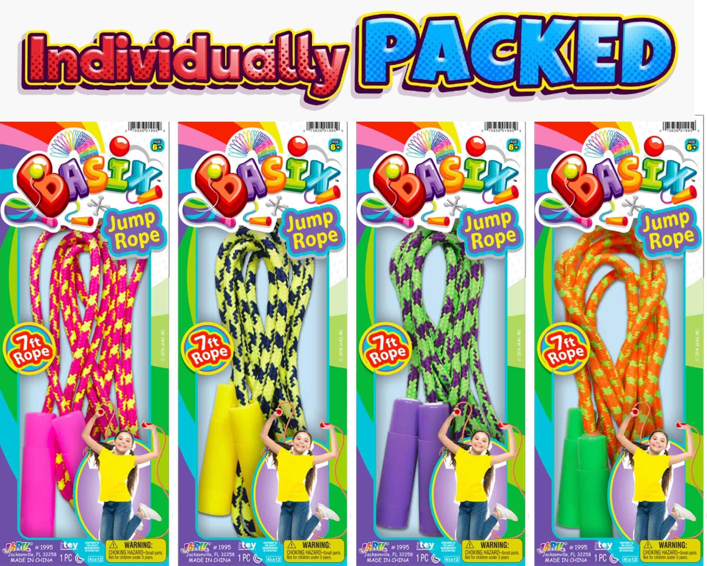 JA-RU Cuerda para Saltar Ajustable de 7 pies (24 Cuerdas - Imagen 4