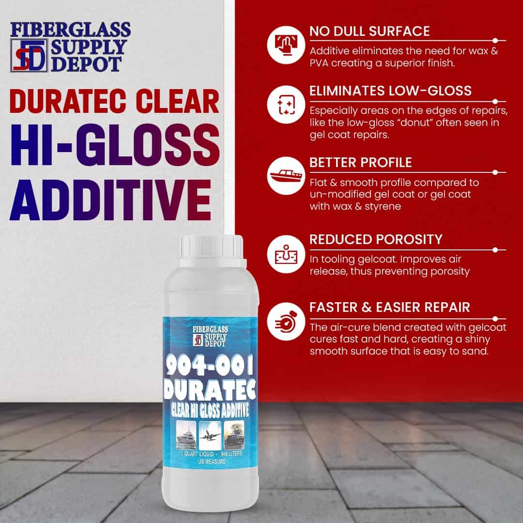 904-001 Duratec Clear Hi-Gloss Additivo para Gelcoat - Imagen 4