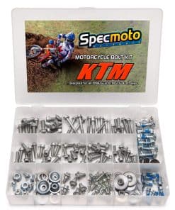 Kit de Pernos Specmoto. Compatible con Modelos de Motocross