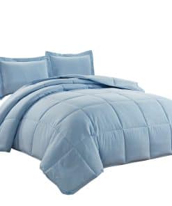 Chezmoi Collection Juego de Edredón Alternativo de 2 Piezas