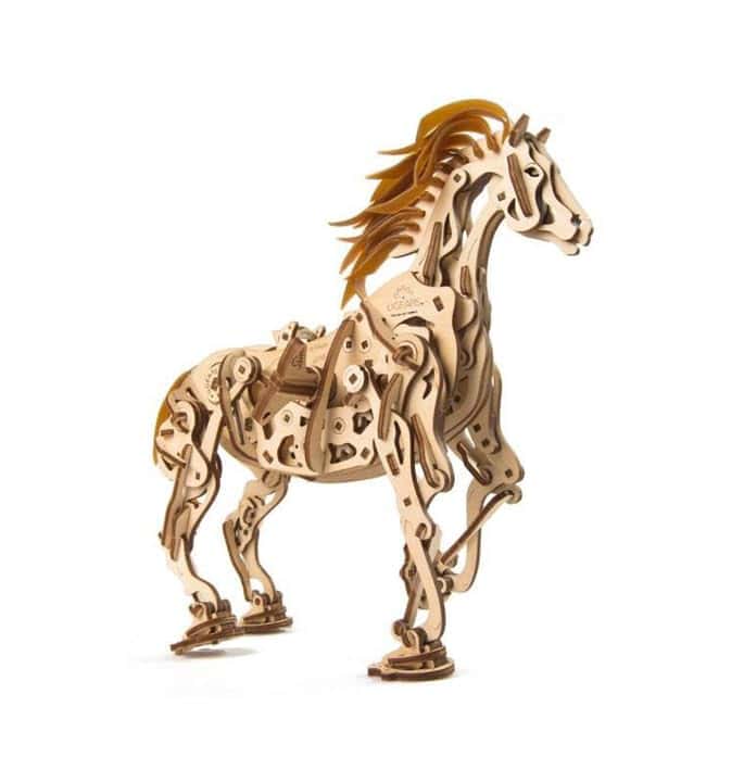 Rompecabezas de Caballo de Madera UGEARS 70054, Set de - Imagen 5