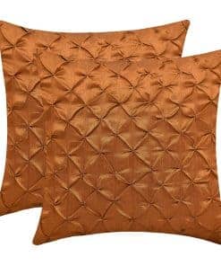 Funda de Almohada Euro en Color Marrón Claro de The White