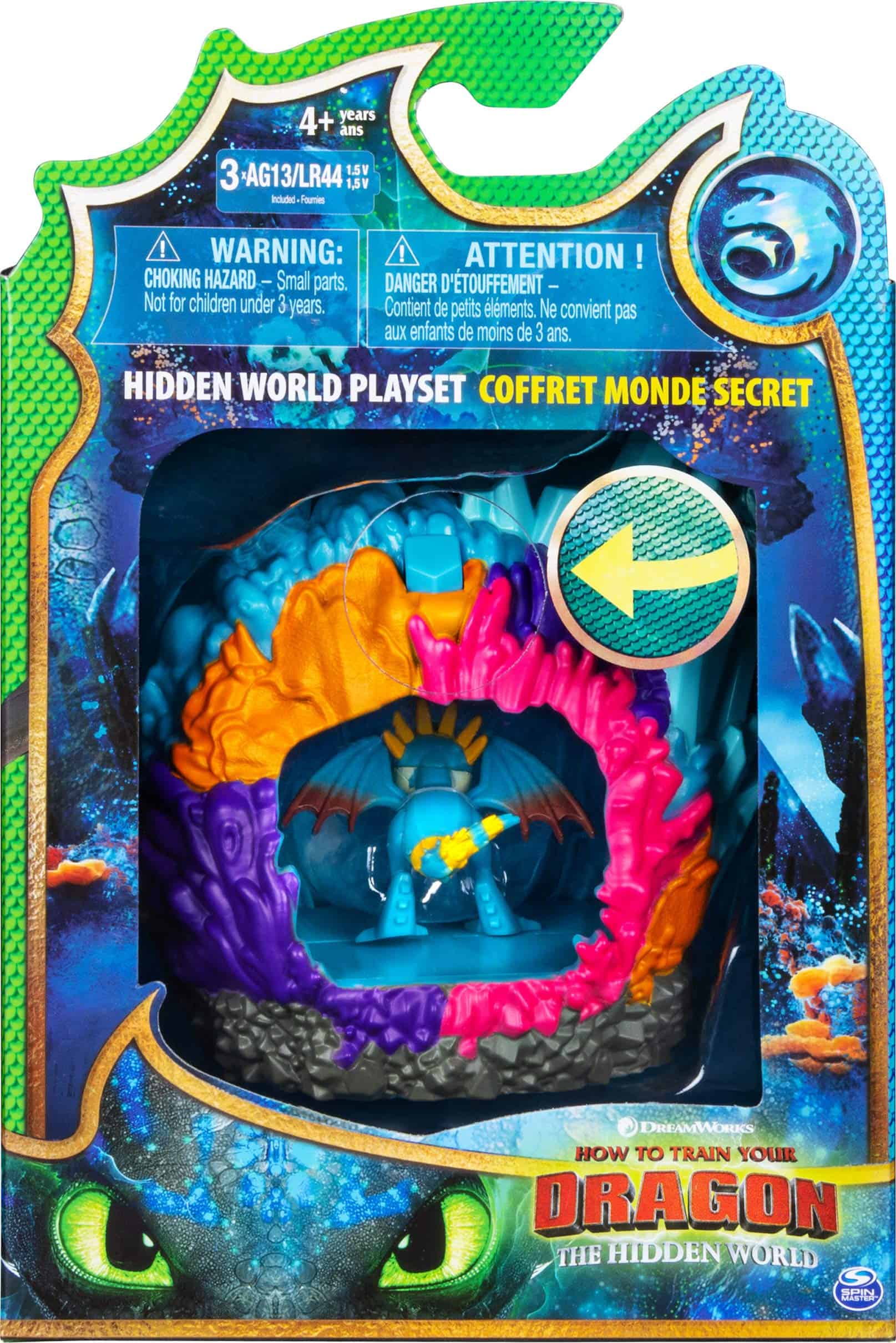 Set de Juego Dreamworks Dragons Hidden World, Guarida del