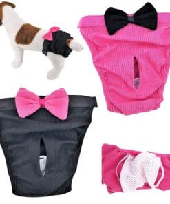 Paquete de 2 Pañales para Perros Hembra Gatita Cachorro