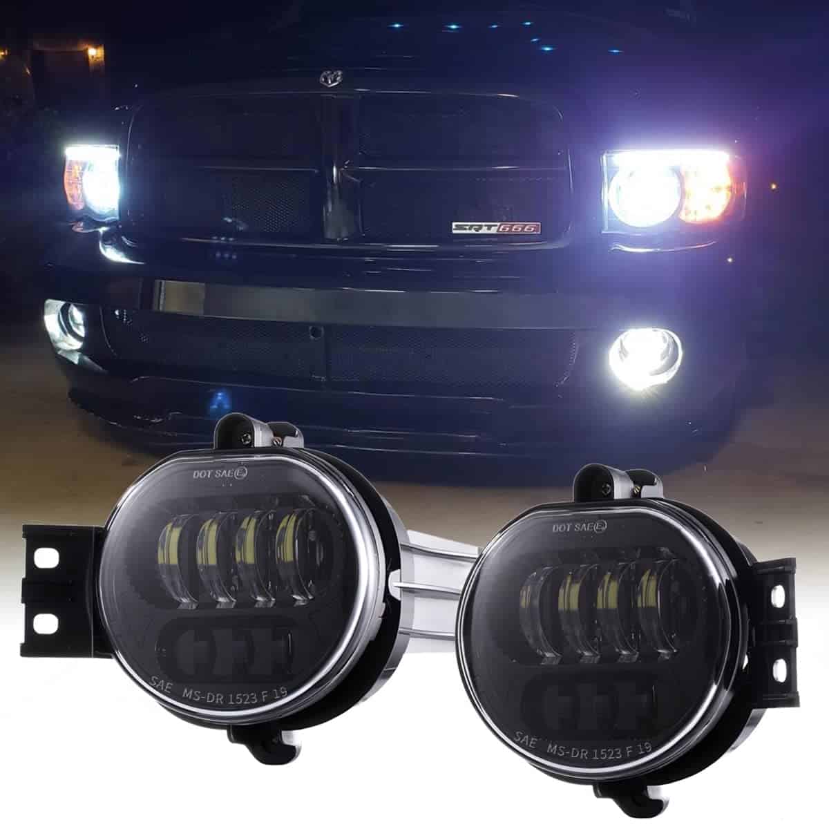 Z-OFFROAD 2 piezas 63W Luces de Niebla LED Lámparas De