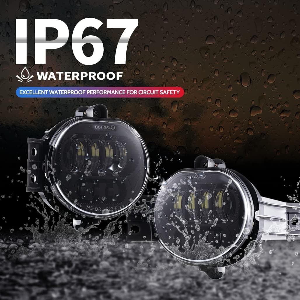 Z-OFFROAD 2 piezas 63W Luces de Niebla LED Lámparas De - Imagen 7