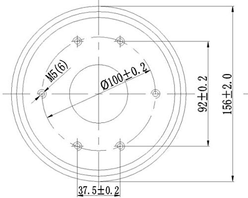 Driver de compresión de titanio Sound Town 3” (2” garganta) - Imagen 6