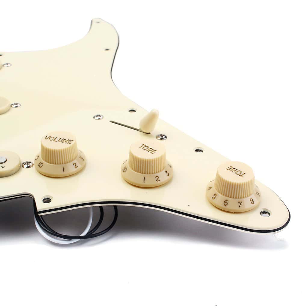 Alnicov SSS 3-Ply Prewired Loaded Pickguard Scratchplate - Imagen 3