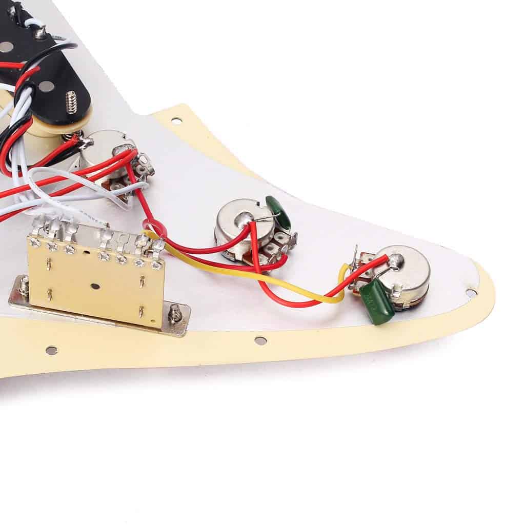 Alnicov SSS 3-Ply Prewired Loaded Pickguard Scratchplate - Imagen 9