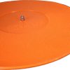 Tapete para tocadiscos de 6 mm de Sorbothane Naranja