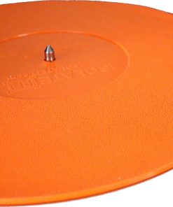Tapete para tocadiscos de 6 mm de Sorbothane Naranja