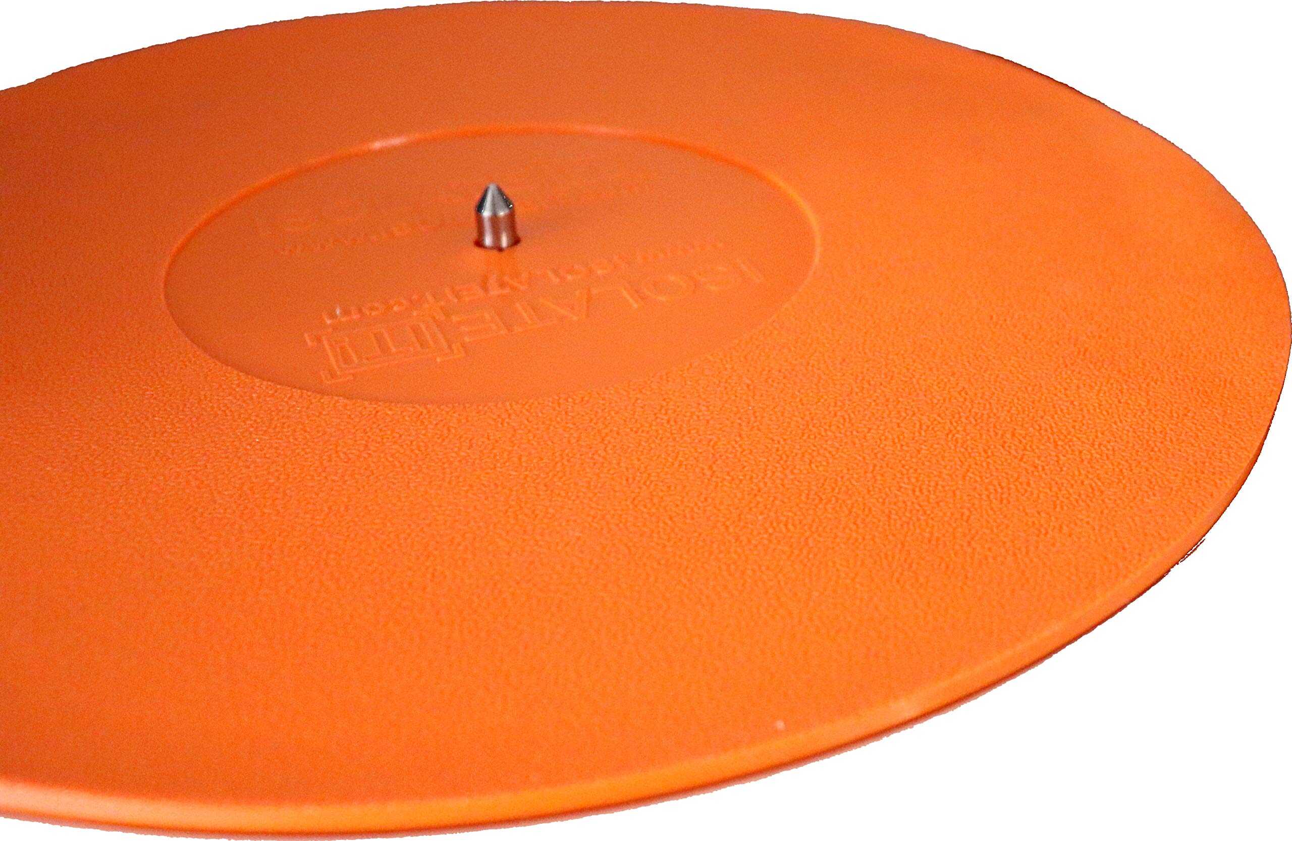 Tapete para tocadiscos de 6 mm de Sorbothane Naranja