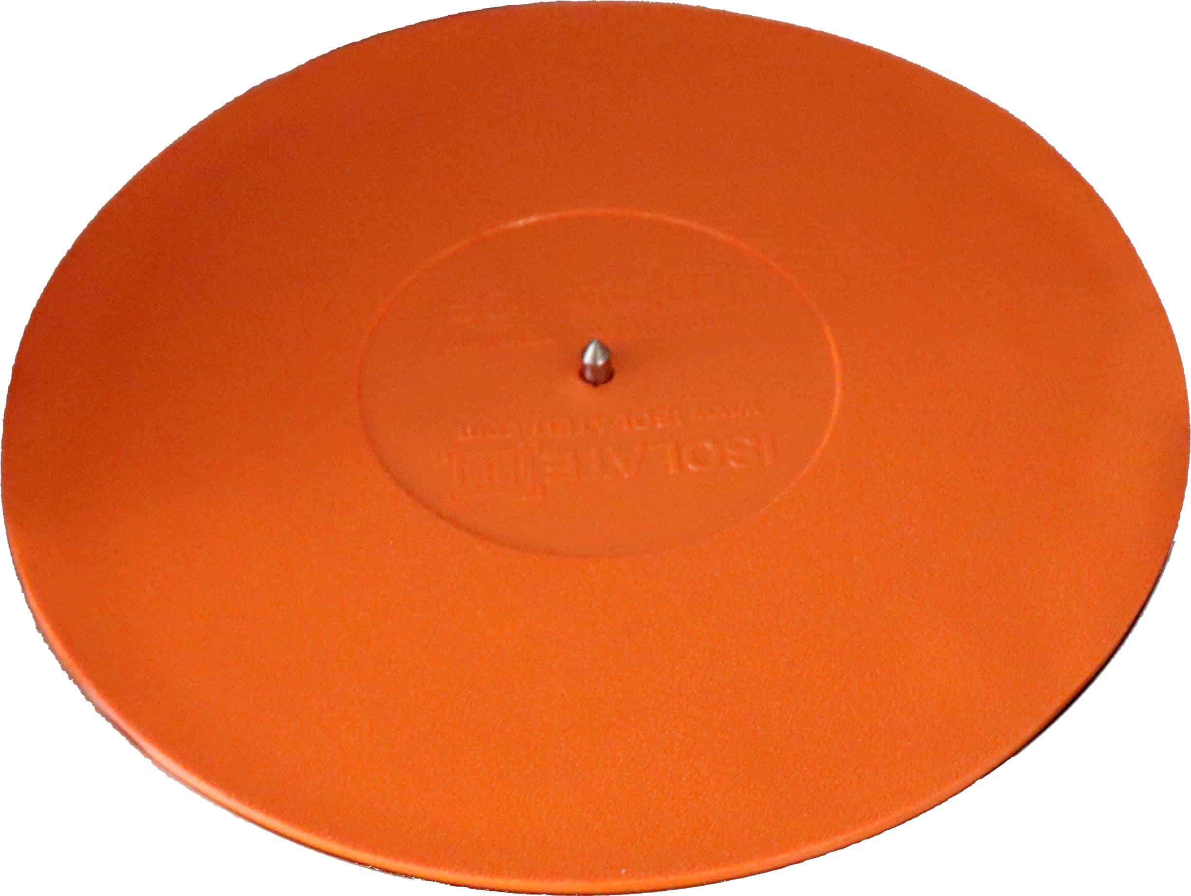 Tapete para tocadiscos de 6 mm de Sorbothane Naranja - Imagen 3