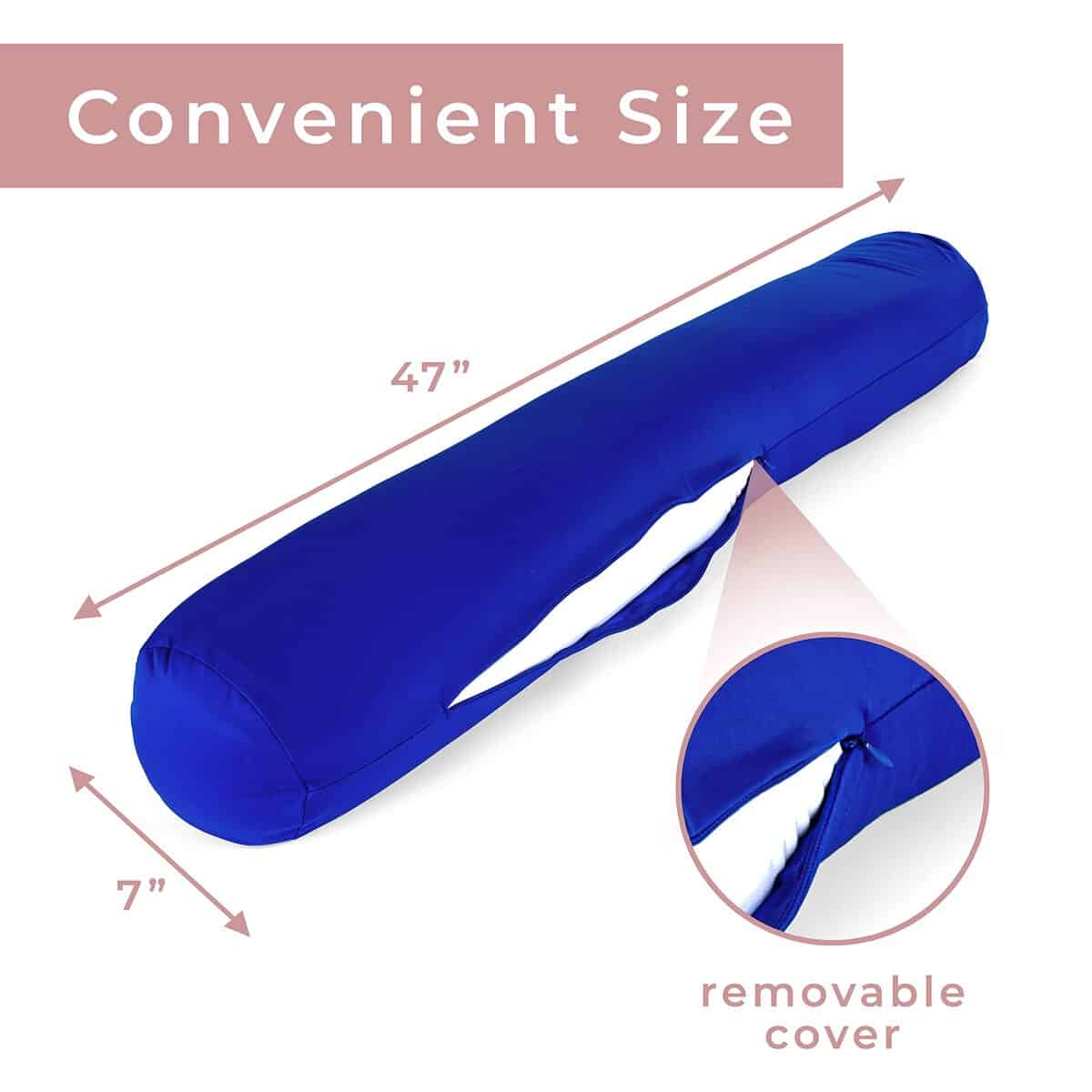 Almohada corporal de microperlas Squishy Deluxe con - Imagen 4