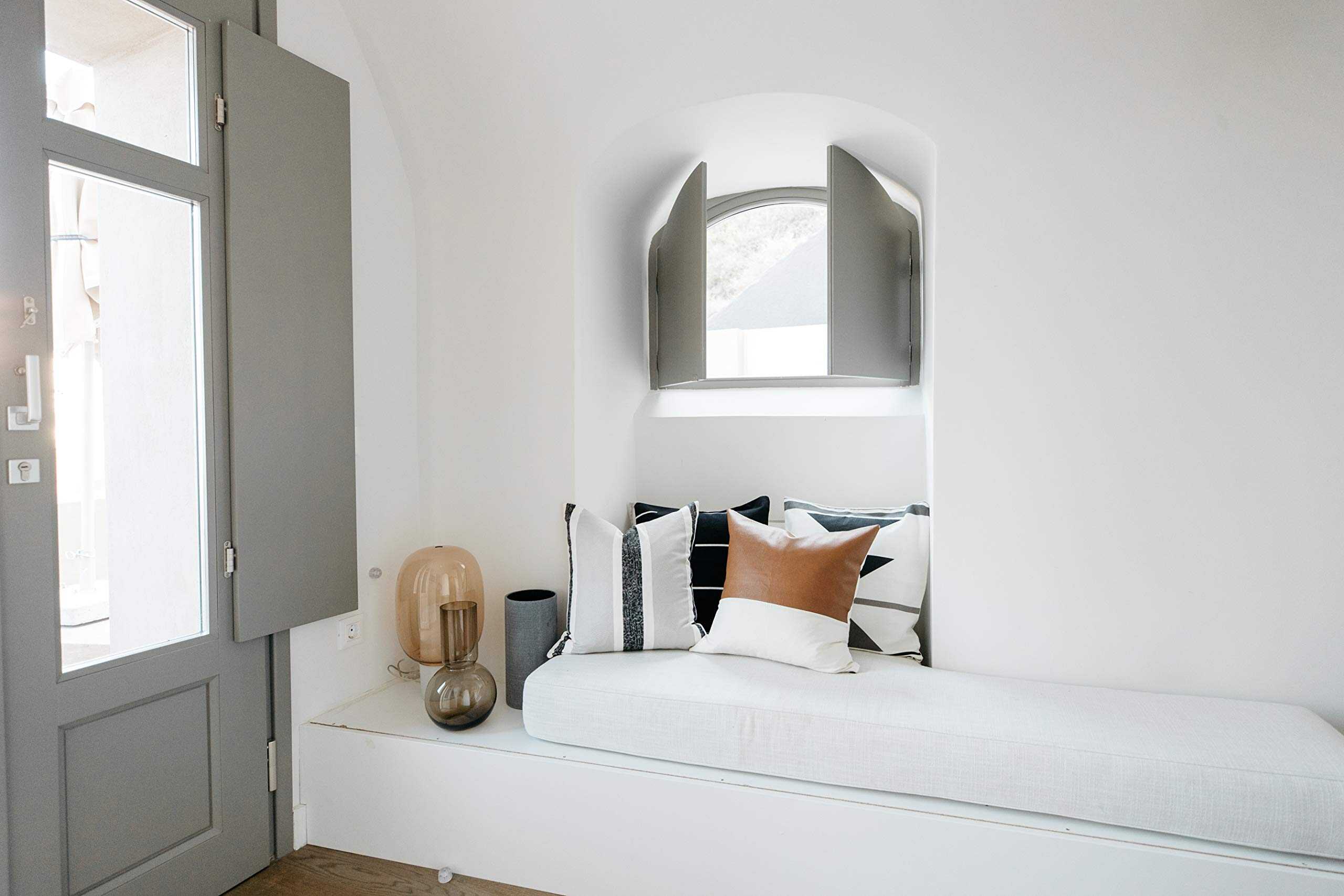 Funda de cojín decorativa de cuero de imitación de alta - Imagen 3