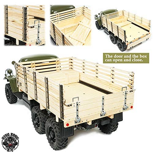 Kingkong RC Car 1/12 Scale CA30/ZISL-151 6x6 Camioneta - Imagen 6