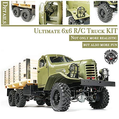Kingkong RC Car 1/12 Scale CA30/ZISL-151 6x6 Camioneta - Imagen 3