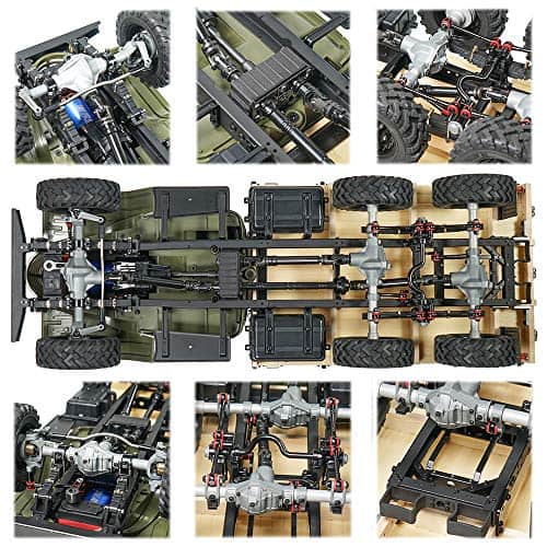 Kingkong RC Car 1/12 Scale CA30/ZISL-151 6x6 Camioneta - Imagen 7