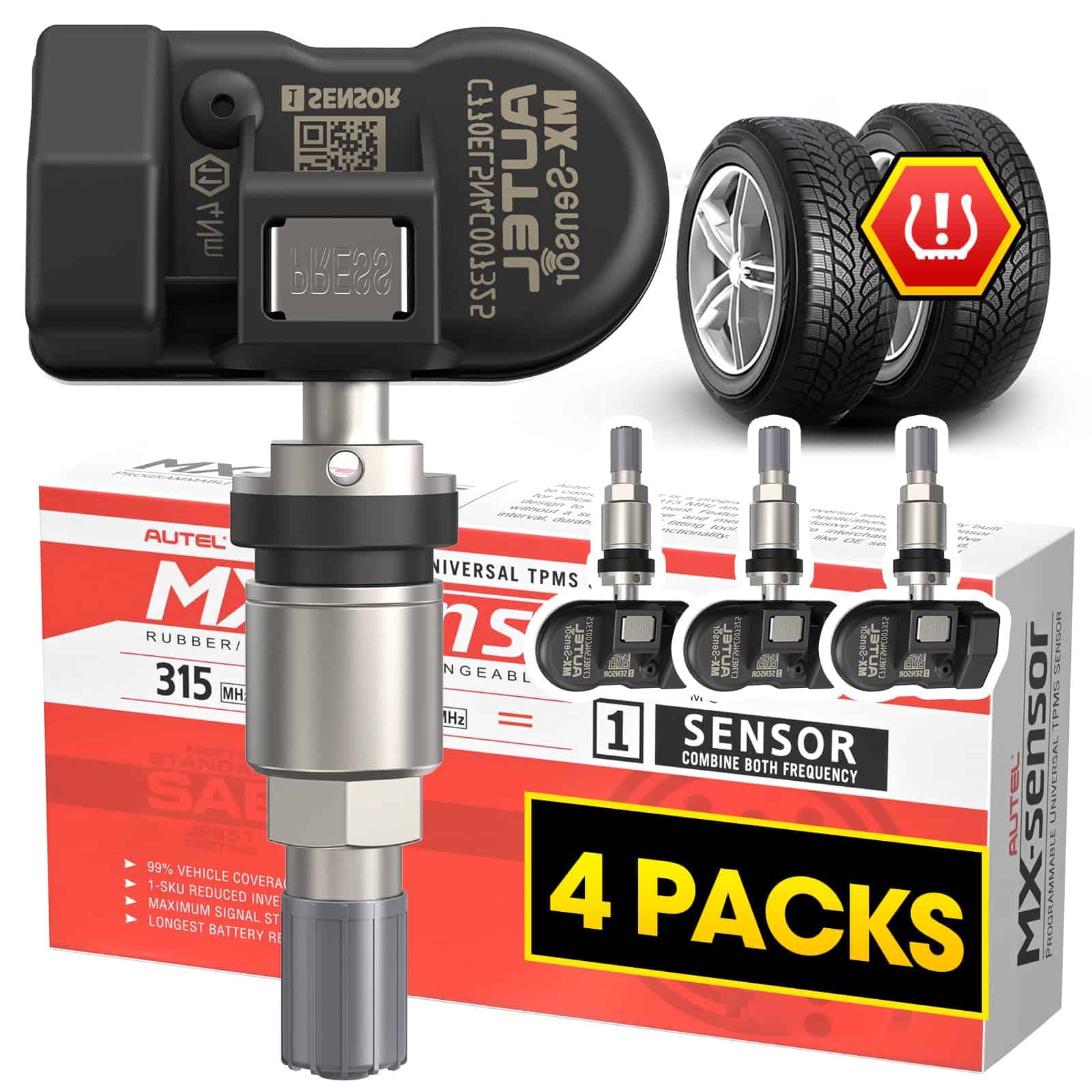 Autel 2024 Sensores MX-Sensors Dual Frequency (315MHz +